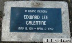 Edward Lee Galentine
