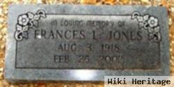 Frances L. Bowman Jones