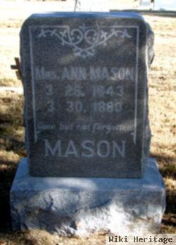 Ann Victoria Moore Mason