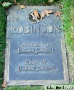 Harold L Robinson