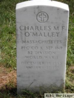 Charles M F O'malley