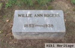 Willie Ann Rogers