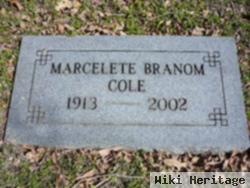 Marcelete Branom Cole