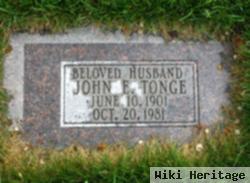 John Edward Tonge