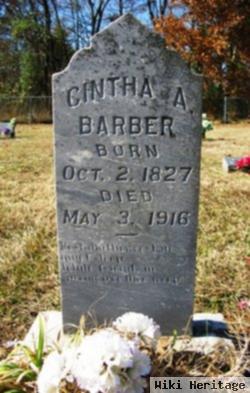 Cintha Ann Mcconnell Barber