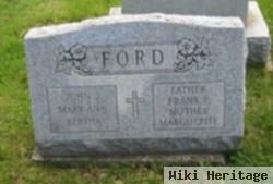 Bertha "bea" Gardner Ford