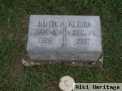 Ruth A Kleier