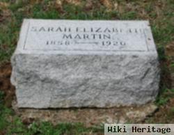 Sarah Elizabeth Mizner Martin