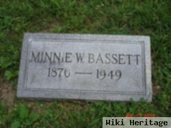 Minnie W. Walker Bassett