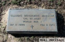 Claudis Benjamin Marlow