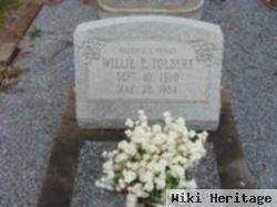 William Edward "willie" Tolbert, Sr