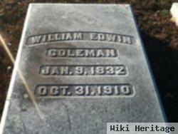 William Edwin Coleman
