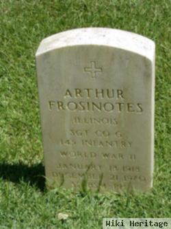 Sgt Arthur Frosinotes