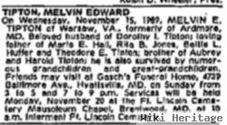 Melvin Edward Tipton