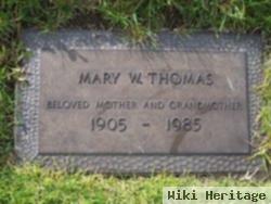 Mary Willie Thomas