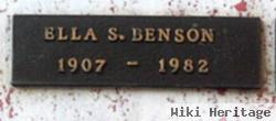 Ella S Benson