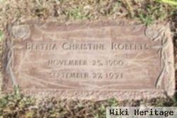 Bertha Christine Roberts