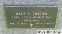 Hans A Twetan