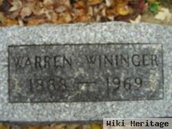 Warren Wininger