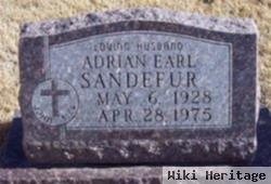 Adrian Earl Sandefur