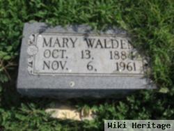 Mary Ann Jones Walden