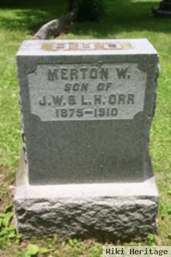 Merton W. Orr