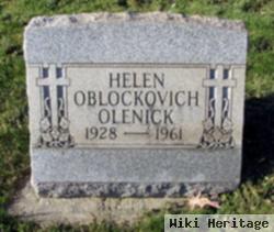 Helen Oblockovich Olenick