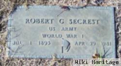 Robert G Secrest