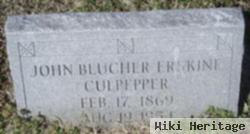 John Blucher Erskine Culpepper