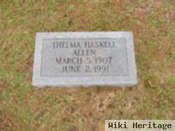 Thelma Elleanor Haskell Allen