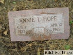 Annie L King Hope