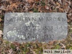 Katheryn Matilda Mccall Brown