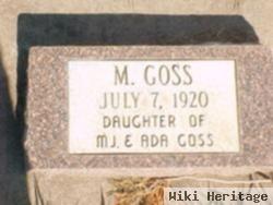 M. Goss