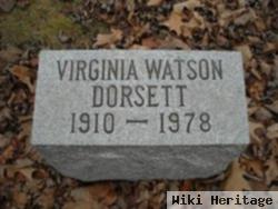 Virginia Watson Dorsett