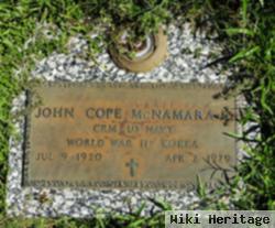 John Cope Mcnamara, Jr