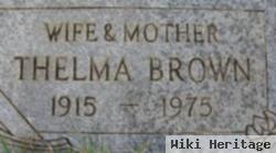 Thelma Gilderhus Brown