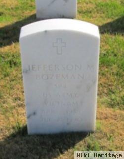 Jefferson M Bozeman