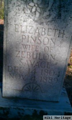 Elizabeth Pinson Savage