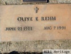 Olive E Wilson Rehm