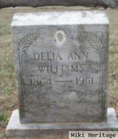Delia Ann Williams
