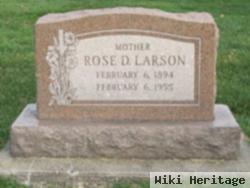 Rose D "rosie" Bustard Larson