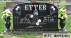 Betty J Etter