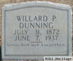 Willard P Dunning