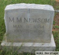 Matthew M Newsom