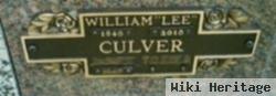 William "lee" Culver