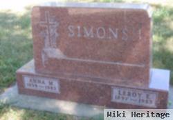 Leroy Elmer Simons