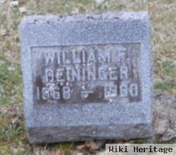 William F. Deininger