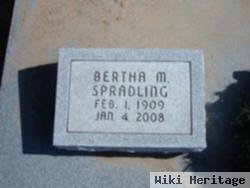 Bertha M. Spradling