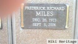 Frederick Richard Miles