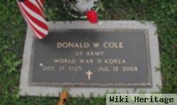 Donald W. Cole